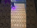 Batch Production of Keychains with Laser Engraving Machine