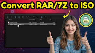 How To Extract RAR And 7Z File To ISO File - Complete Guide