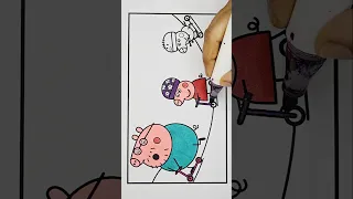 Peppa Pig Drawing and Coloring 632