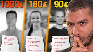 Je paie des coachs 1500€ pour un programme de musculation : que valent ils ?
