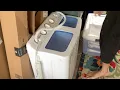 How to use a portable costway washing machine