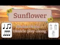 Sunflower Bucket Drumming and Ukulele Play Along - Post Malone and Swae Lee