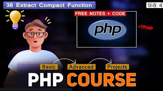 PHP Array Extract Compact Function Tutorial PHP Tutorial for MSBTE Diploma Students -