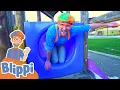 Download Lagu Learning With Blippi At An Outdoor Playground | Educational Videos For Kids