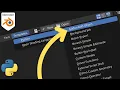 Blender Python Template Overview Addon Add Object