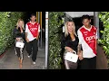 Ryan Garcia And Girlfriend Andrea Celina Step Out For A Romantic Dinner For Two At Giorgio Baldi