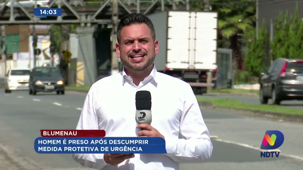 Blumenau: homem é preso após descumprir medida protetiva de urgência
