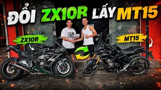 Đổi ZX10R Lất MT15 Để Chuẩn Bị Đi Tour Háng Đề Chơ - Yên Bái | Tới Tài Tử