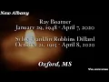 Obituaries from the North Ms Area April 3 - 9 2020
