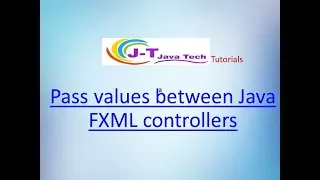 Pass Values Between Java FXML Controllers