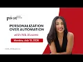Personalization Over Automation with Guest Host Nik Alvarez - Pivot SHIFT Ahead