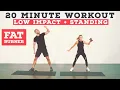 Download Lagu 20 MINUTE NO EQUIPMENT FROM HOME WORKOUT - LOW IMPACT!