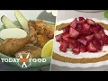 Picnic Fried Chicken and Frozen Strawberry Pie Get the Recipes