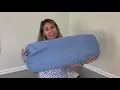 Review of Simian Yoga Bolster Pillow Premium Meditation Bolsters Supportive Rectangular Cushion