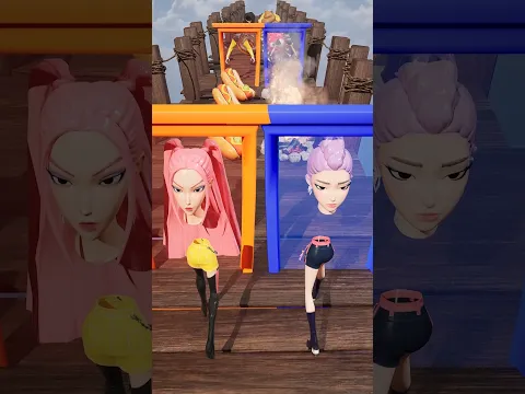 GTA V New Build a Queen Run Rumi vs Mira Funny Epic Challenge! #rumi #huntrix