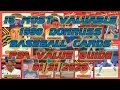1990 Donruss Baseball Cards Top 15 Highest Value PSA Jan 31 2025
