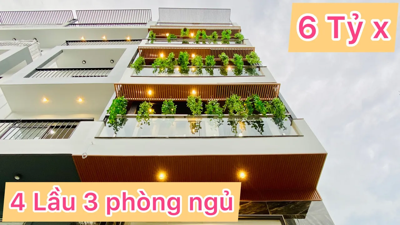 Nhà Đẹp Gò Vấp | Mua Bán Nhà Quận Gò Vấp | Nhà Đẹp 4 Lầu Giá Yêu Thương