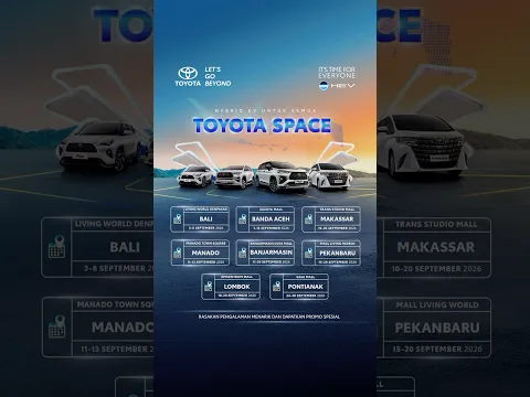 Kali ini, Toyota Space datang lebih dekat!