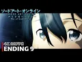 Download Lagu Sword Art Online - Ending 9 [4K 60FPS | Creditless | CC]