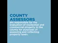 What Does a County Assessor Do