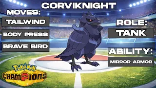 EVERYTHING YOU NEED TO KNOW ABOUT CORVIKNIGHT IN POKEMON CHAMPIONS