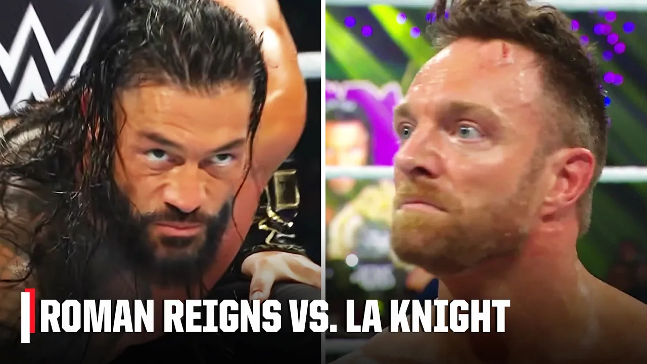 Roman Reigns vs. LA Knight | Money in the Bank Highlights | WWE on ESPN