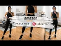 LETS COMPARE AMAZON LULULEMON FABLETICS ACTIVEWEAR LEGGINGS