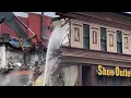 Former Plotkin shoe store in Scranton demolished