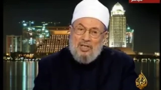 مناظرة بين الشيخ يوسف القرضاوي والرئيس الإيراني السابق علي أكبر هاشمي رافسنجاني 