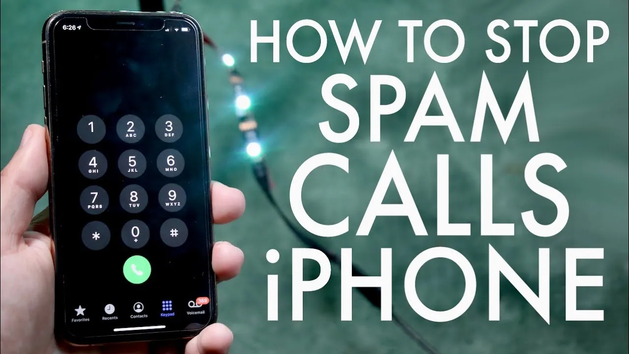 How To Block Spam Calls On an iPhone