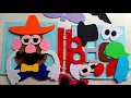 Mr Potato Head Busy Book How to Make with Kit and Template