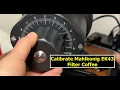 How to Calibrate Mahlkonig EK43 Grinder Pour Over Coffee