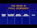 A Week in Final Jeopardy - JEOPARDY