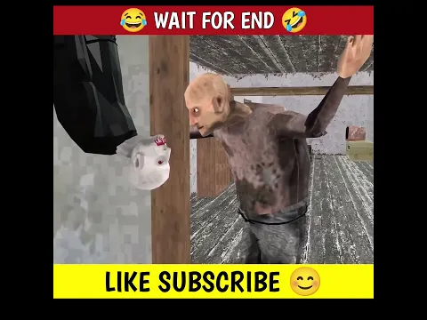 GRANNY ने किया VAMPIRE GRANDPA का खेल खत्म 😂🤣  #shortvideo #viralvideo #funny #granny #grannygame
