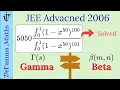 JEE Advanced Integral Using Gamma Beta Function