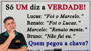 5 Desafios de Raciocínio Lógico Que 95% das Pessoas Erram! (Você Consegue?)