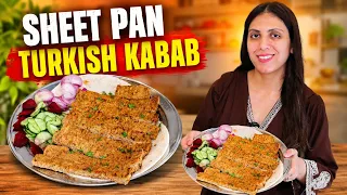 Viral Sheet Pan Turkish Kabab Recipe By Kitchen With Amna