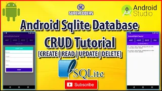 Android SQLlite CRUD Tutorial Create Read Update Delete