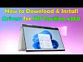How to Download Install HP Pavilion x360 Drivers - Easy Step-by-Step Guide
