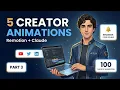 Lagu 5 Creator Animations You Actually Need (Remotion + Claude)