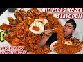 Download Lagu GILA! MUKBANG 8 BUNGKUS MIE PEDAS KOREA +  SEAFOOD BUMBU GOCHUJANG!!