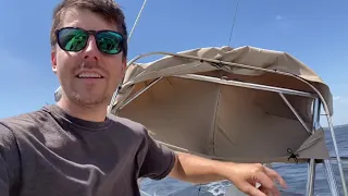 First sail after the refit