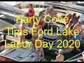Tims Ford Lake Party Cove Labor Day - 2020