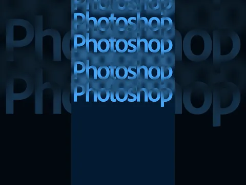 Text layers in Photoshop automatically adjust to your changes thanks to your input! Ta da! #shorts