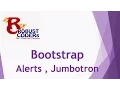 Bootstrap 3 tutorial in hindi part-9 Bootstrap Alerts Jumbotron How to create alert in bootstrap