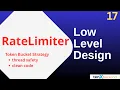 Design Rate Limiter - Token Bucket Strategy Full code implementation interview preparation