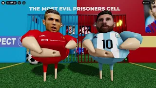 Messie Vs Ronaldo Prison Run roblox Gameplay Walkthrough No Death 4K HD (FOR KIDS)