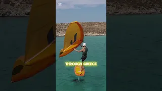 Why does nobody go here? #rinea #kitesurfing #foiling