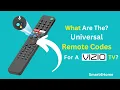 Universal Remote Code for Vizio Tv 2026