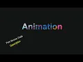 Simple Text Animation Using html css with Source Code easyweb coding